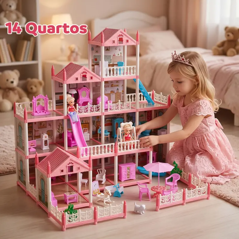Casa de Boneca Infantil Grande — foto 2