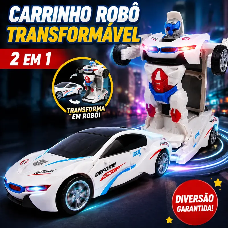 Carrinho Robô Transformável — foto 1