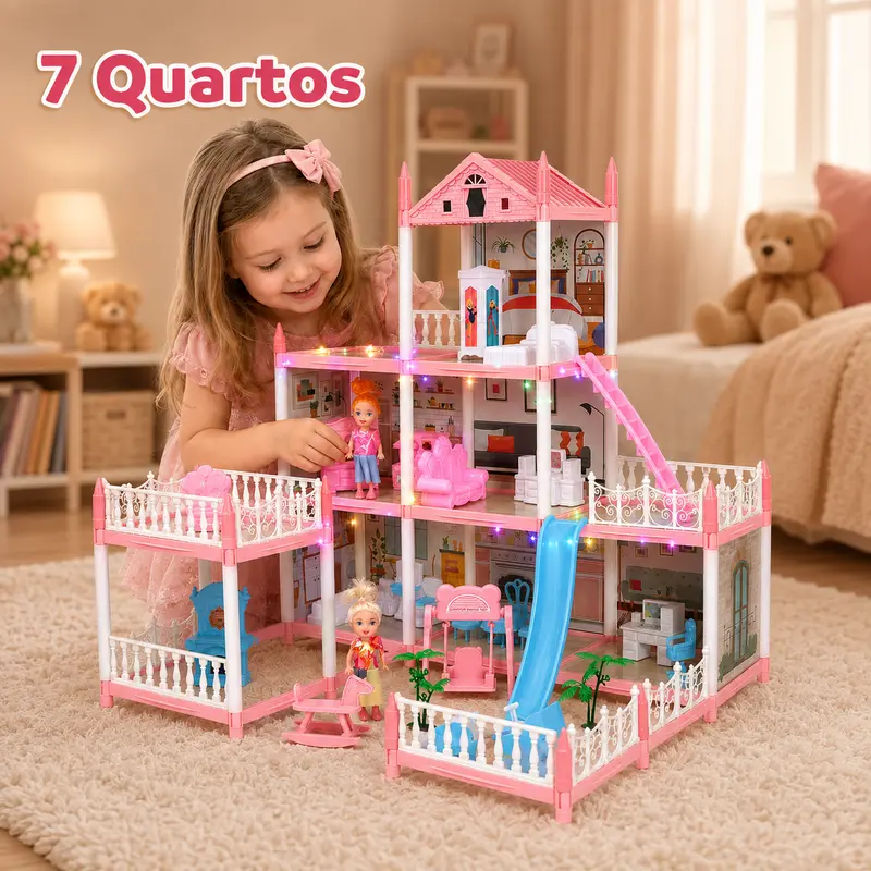 Casa de Boneca Infantil Grande — foto 3