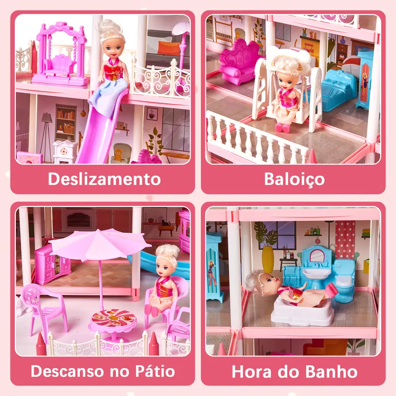 Casa de Boneca Infantil Grande — foto 1